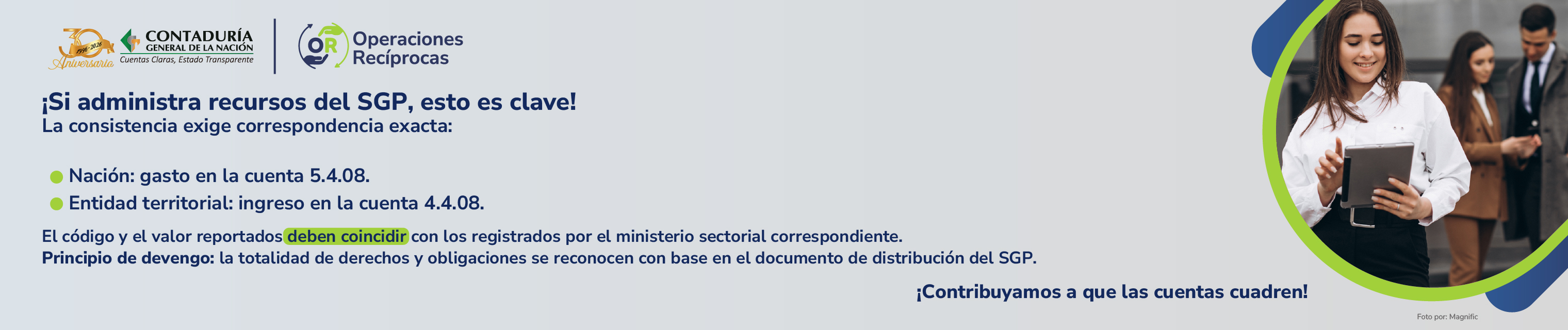 SGP y operaciones recíprocas: la importancia de una correcta conciliación